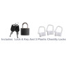 Fantasy C-ringz Cage de chasteté en silicone Cock Blocker 9 x 4cm